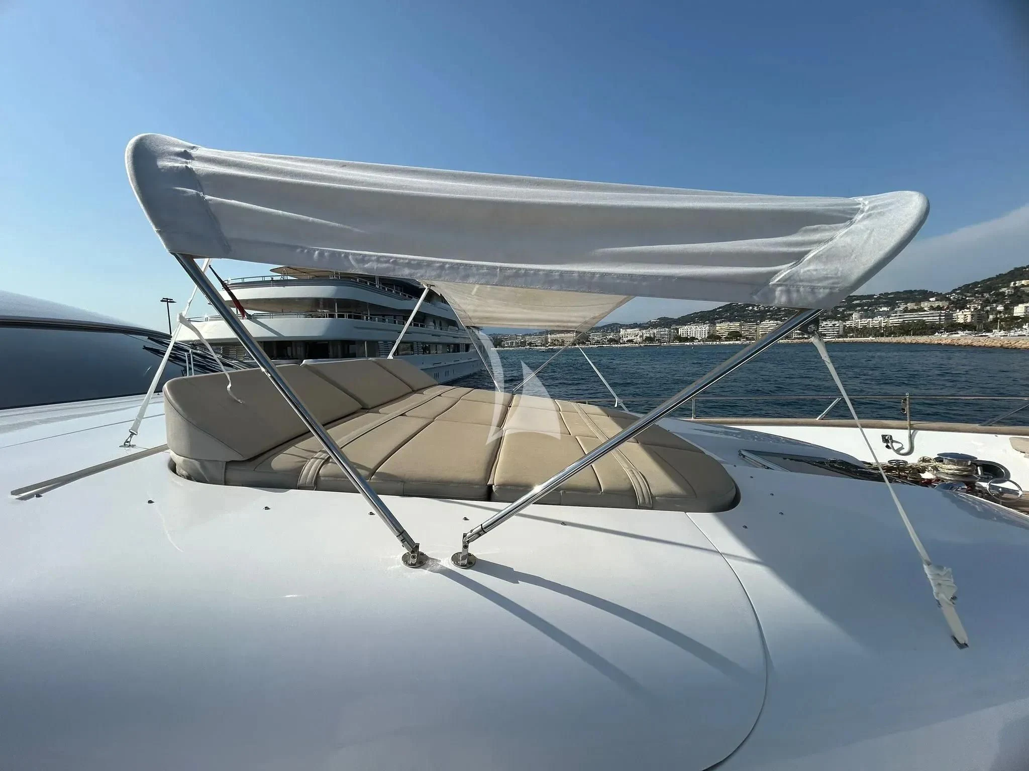 a boat on the water aboard DADDY'S DREAM 888 Yacht for Charter