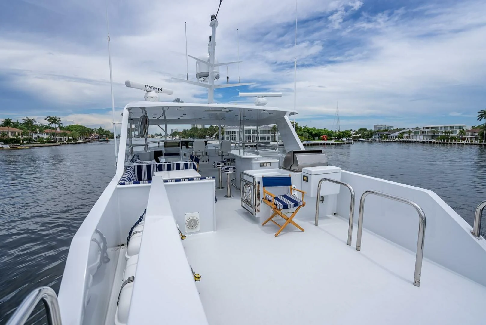 a boat on the water aboard MY WAY Yacht for Sale