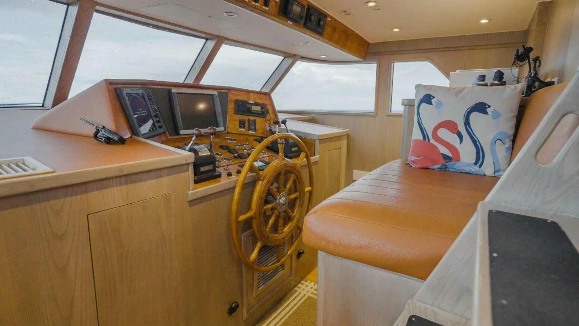 a yellow and black machine aboard MY WAY Yacht for Sale