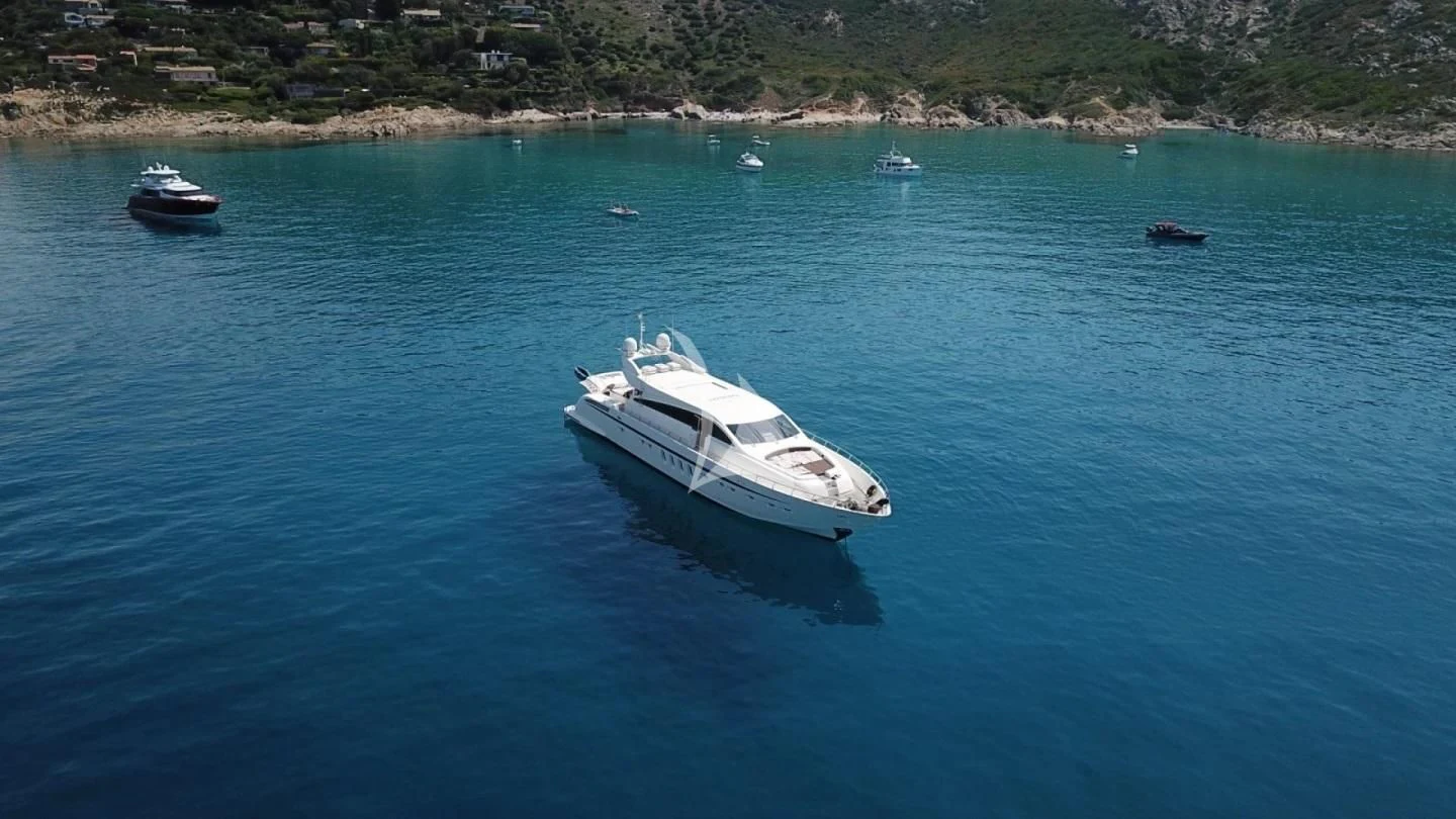 boats in the water aboard ECLAT Yacht for Sale