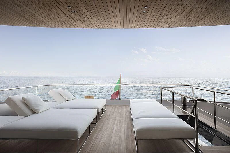 a boat on the water aboard SUNDANCE Yacht for Sale