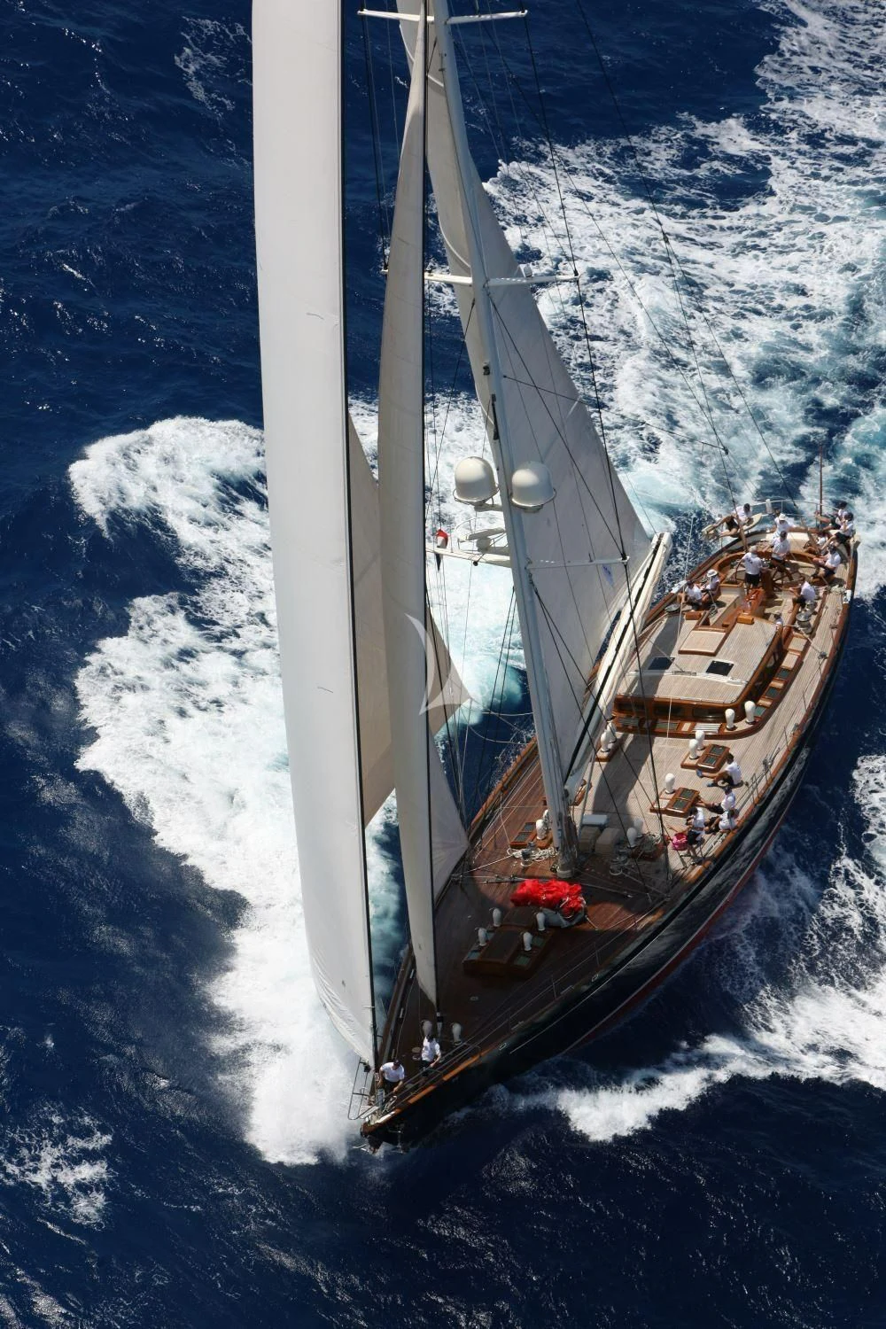 a ship on the water aboard SHAMOUN Yacht for Sale