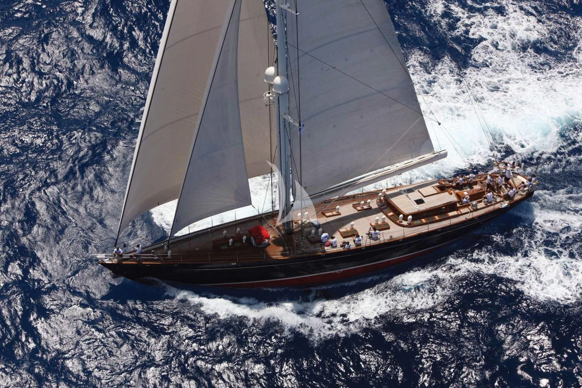 a ship in the water aboard SHAMOUN Yacht for Sale