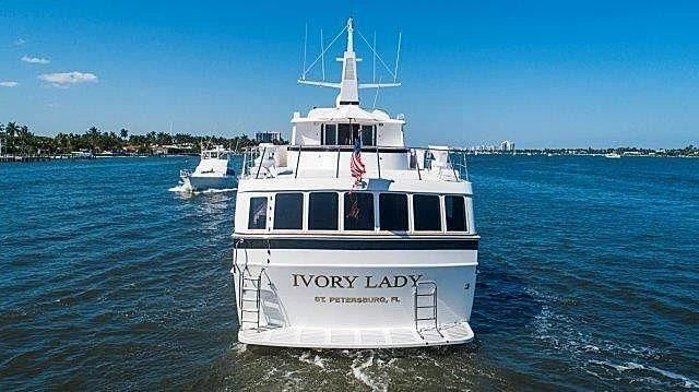 a boat on the water aboard IVORY LADY Yacht for Sale