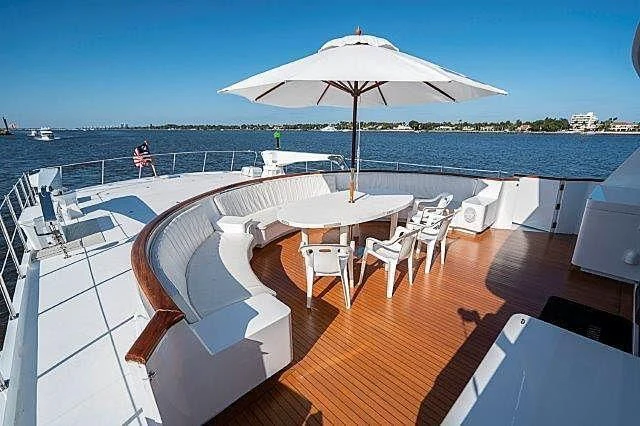 a boat on the water aboard IVORY LADY Yacht for Sale