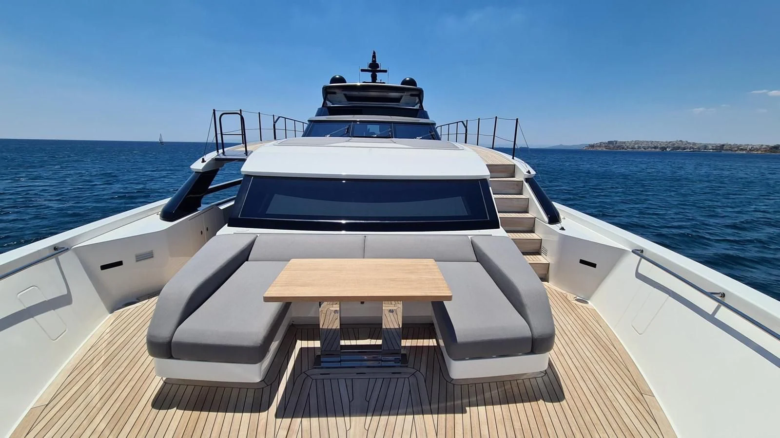a boat on a boat aboard 2021 SANLORENZO SD96 #95 Yacht for Sale