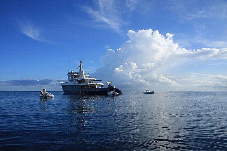a group of boats in the water aboard MAYA'S DUGONG Yacht for Sale