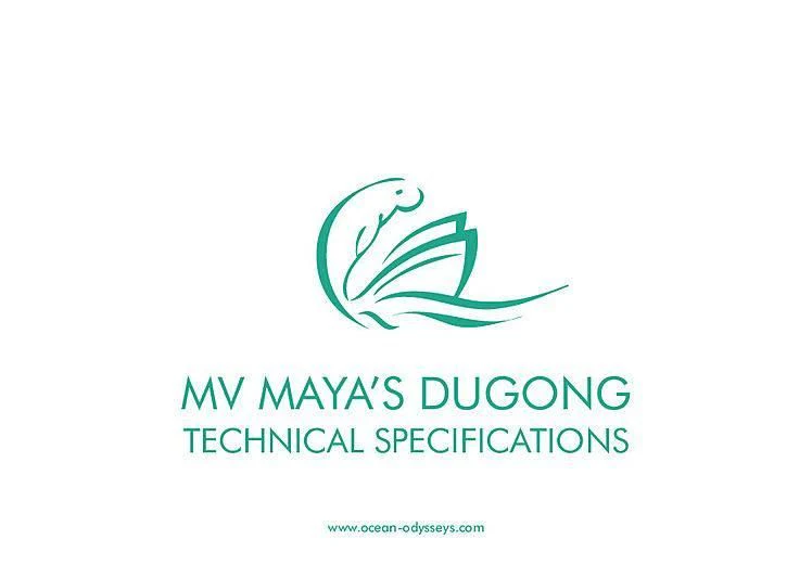 logo, company name aboard MAYA'S DUGONG Yacht for Sale