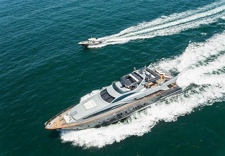 a ship on the water aboard TAIL LIGHTS Yacht for Sale