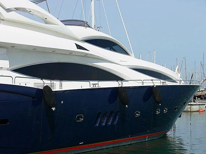 a boat on the water aboard SHEREEN Yacht for Sale