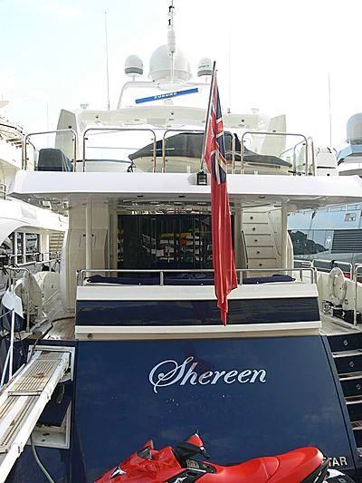 diagram aboard SHEREEN Yacht for Sale