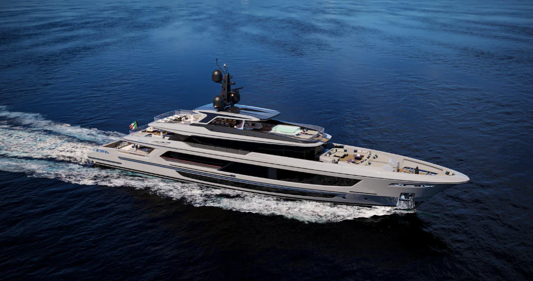 a ship in the water aboard BAGLIETTO 52M T LINE HULL 09 Yacht for Sale