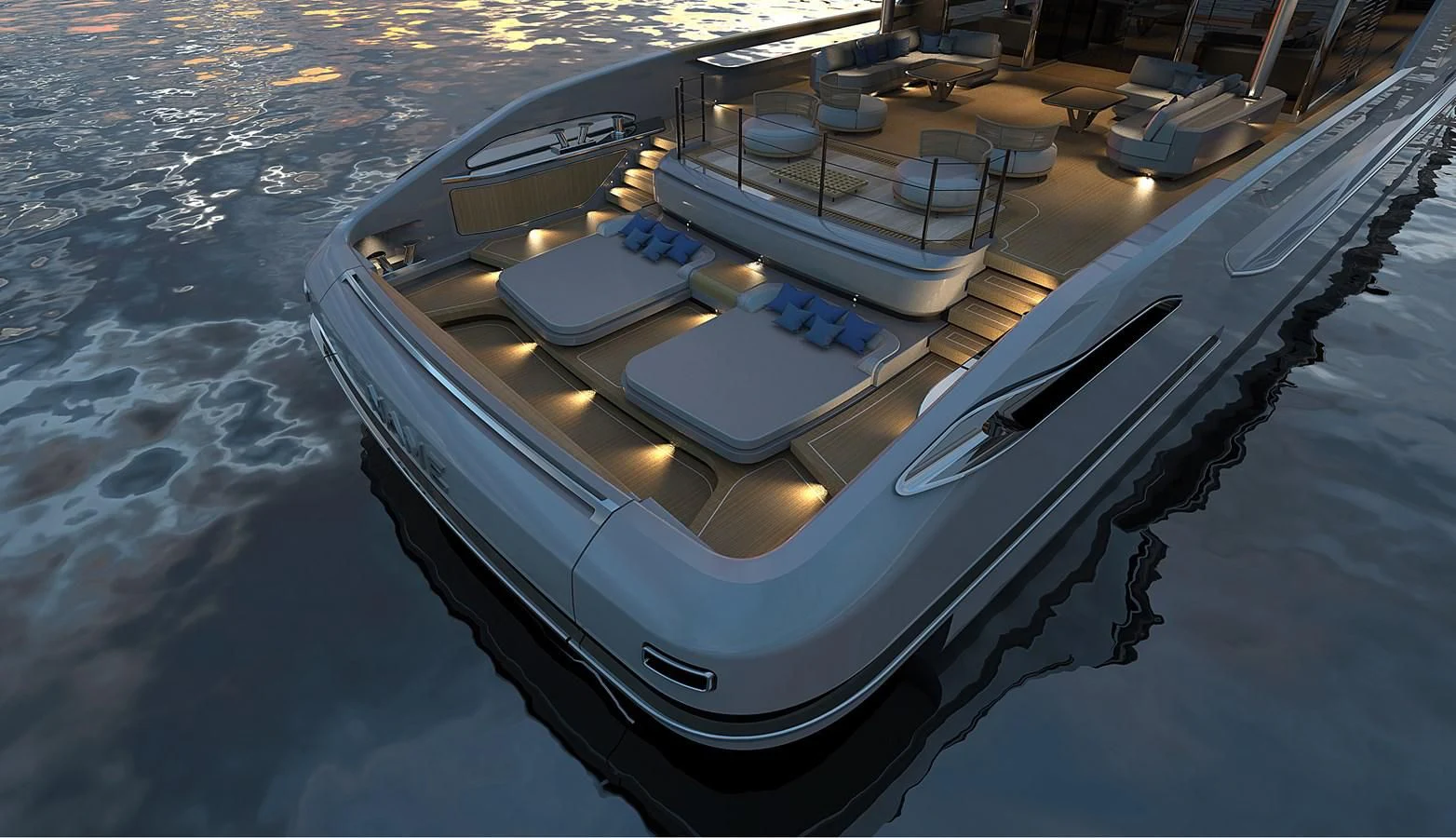 a boat on the water aboard BAGLIETTO 52M T LINE HULL 09 Yacht for Sale