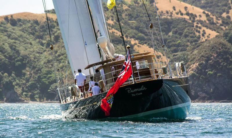 a boat in the water aboard PUMULA Yacht for Sale