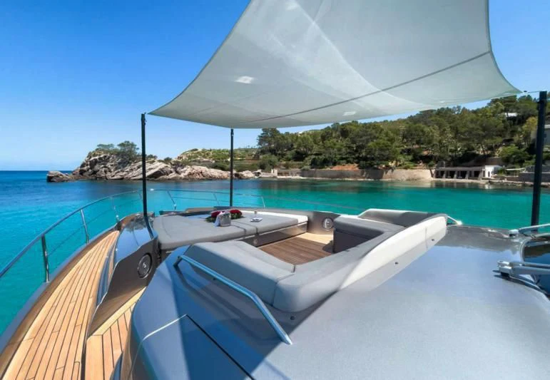 a boat on the water aboard XAMAN Yacht for Sale