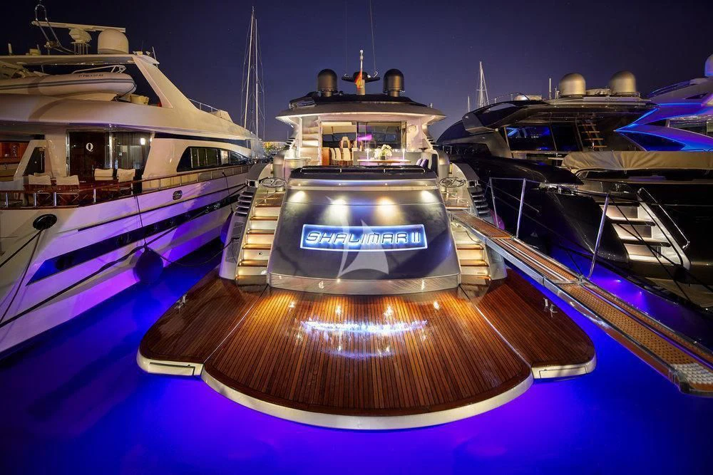 a boat in the water aboard XAMAN Yacht for Sale