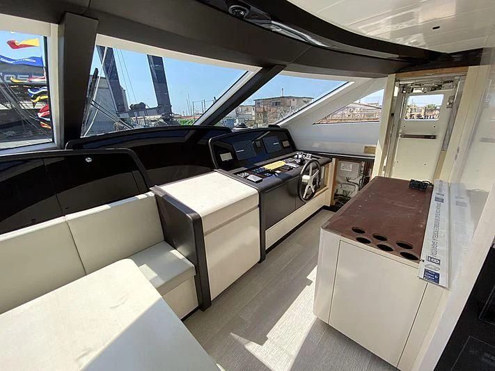 inside of a vehicle aboard PASSION VI Yacht for Sale
