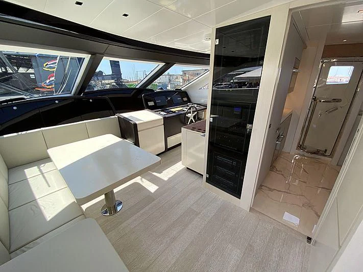 inside of a vehicle aboard PASSION VI Yacht for Sale