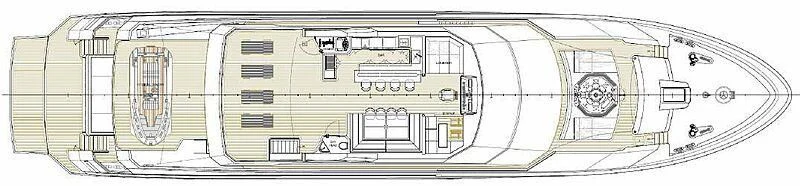 diagram aboard JUANKY Yacht for Sale