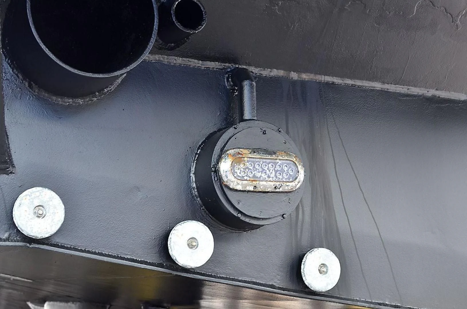 a close-up of a car aboard AVALON Yacht for Sale