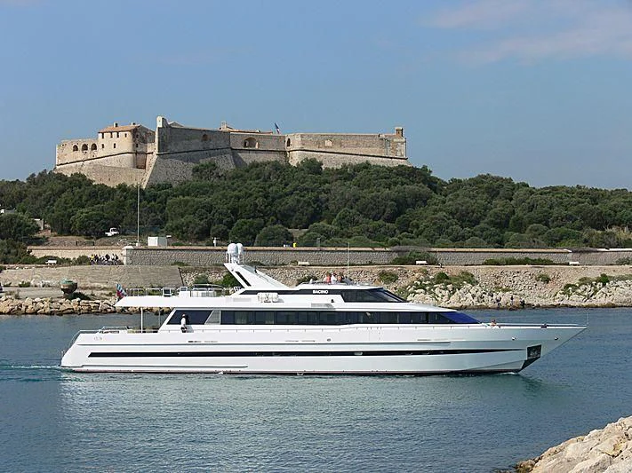 a boat on the water aboard AVALON Yacht for Sale