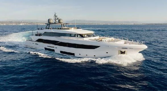 a boat on the water aboard HAIAMI I Yacht for Charter