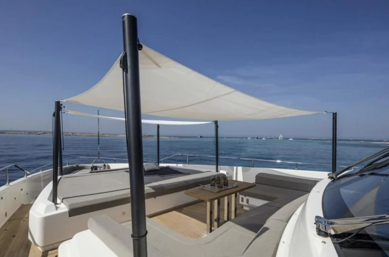 a boat on the water aboard HAIAMI I Yacht for Charter