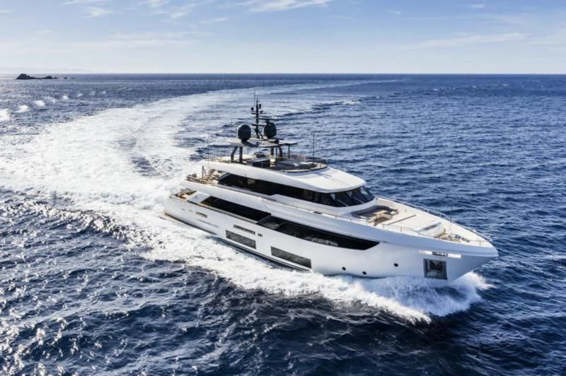 a boat on the water aboard HAIAMI I Yacht for Charter