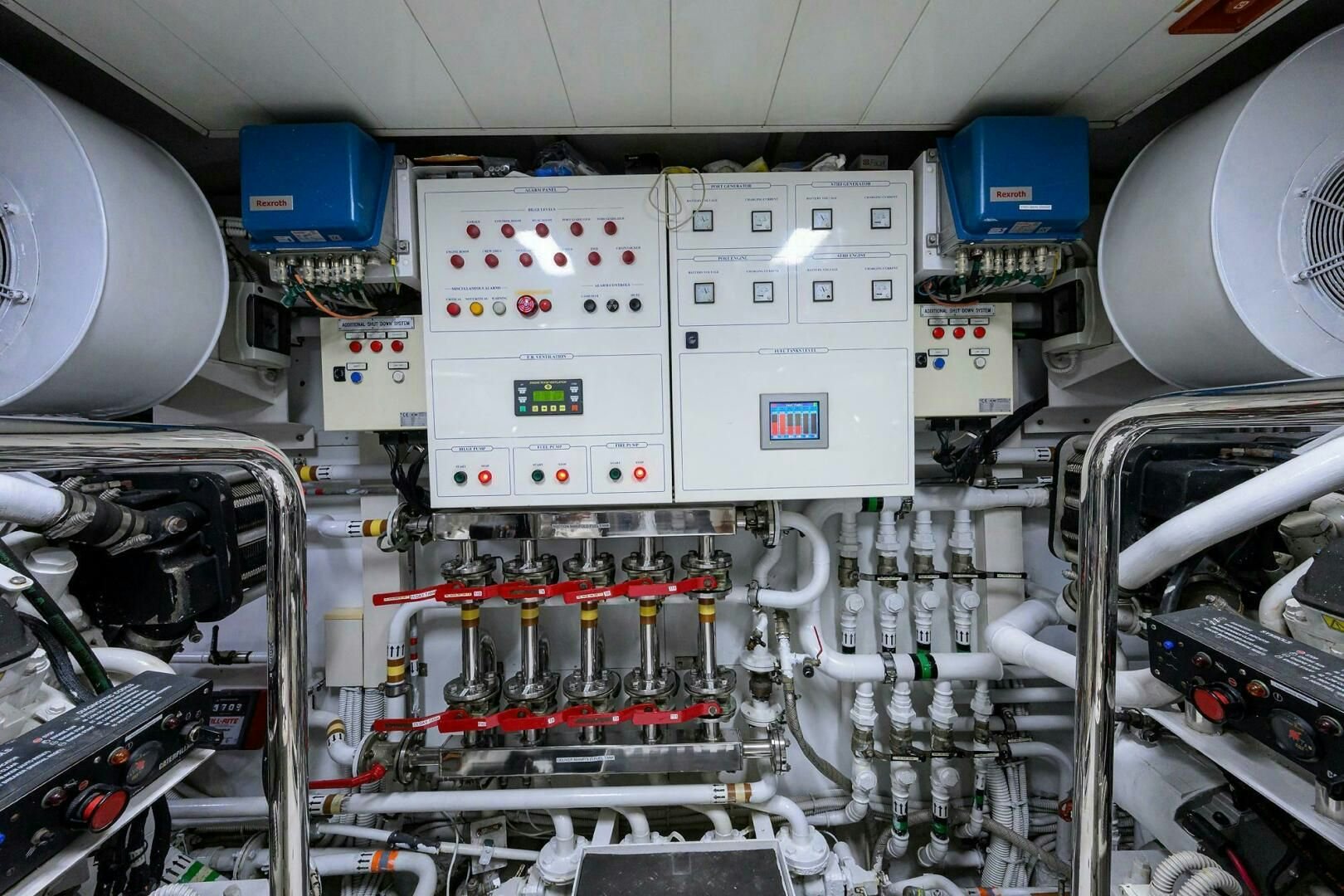 a close-up of a machine aboard ARTHUR’S WAY Yacht for Sale