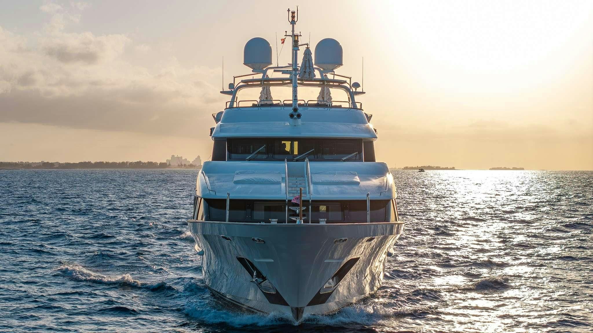 a boat in the water aboard ARTHUR’S WAY Yacht for Sale