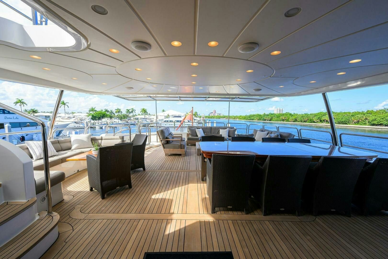 inside of a boat aboard ARTHUR’S WAY Yacht for Sale