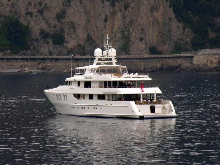a boat on the water aboard MOATIZE Yacht for Sale