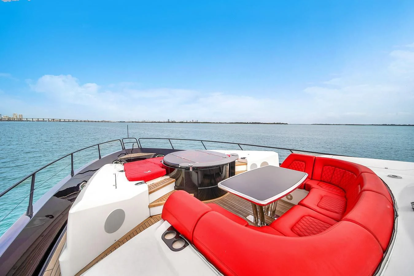 a boat on the water aboard SUNSEEKER 115 SPORT YACHT Yacht for Sale