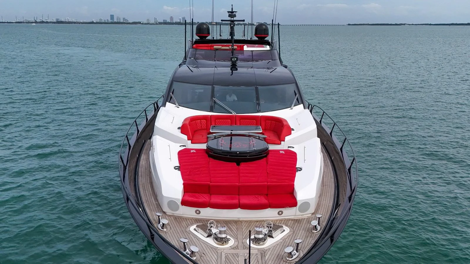 a boat in the water aboard SUNSEEKER 115 SPORT YACHT Yacht for Sale
