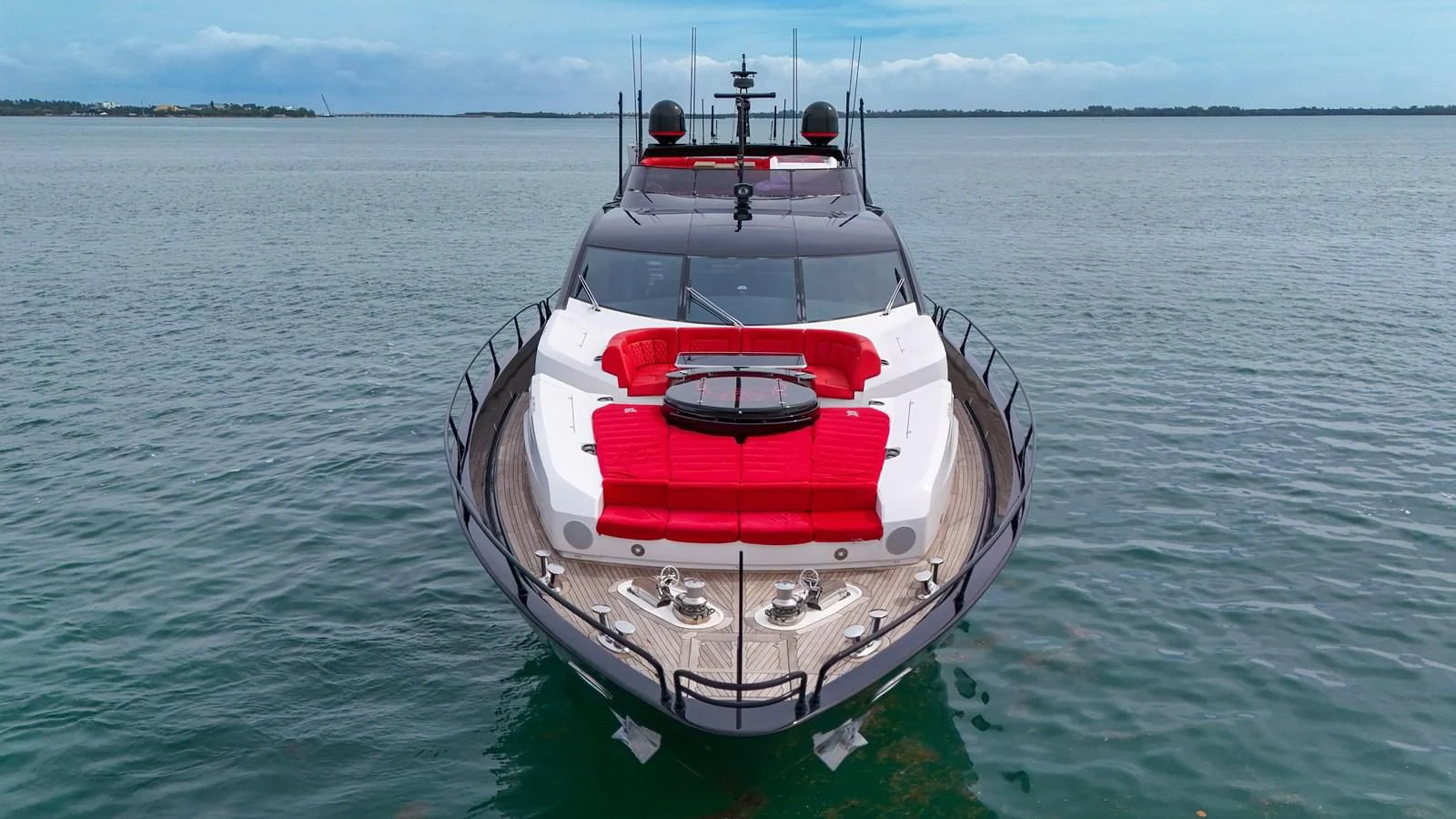 a boat in the water aboard SUNSEEKER 115 SPORT YACHT Yacht for Sale