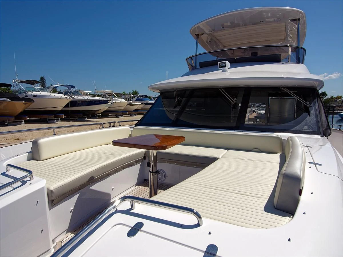 a boat with a boat on it aboard 2017 AZIMUT 66 MAGELLANO Yacht for Sale