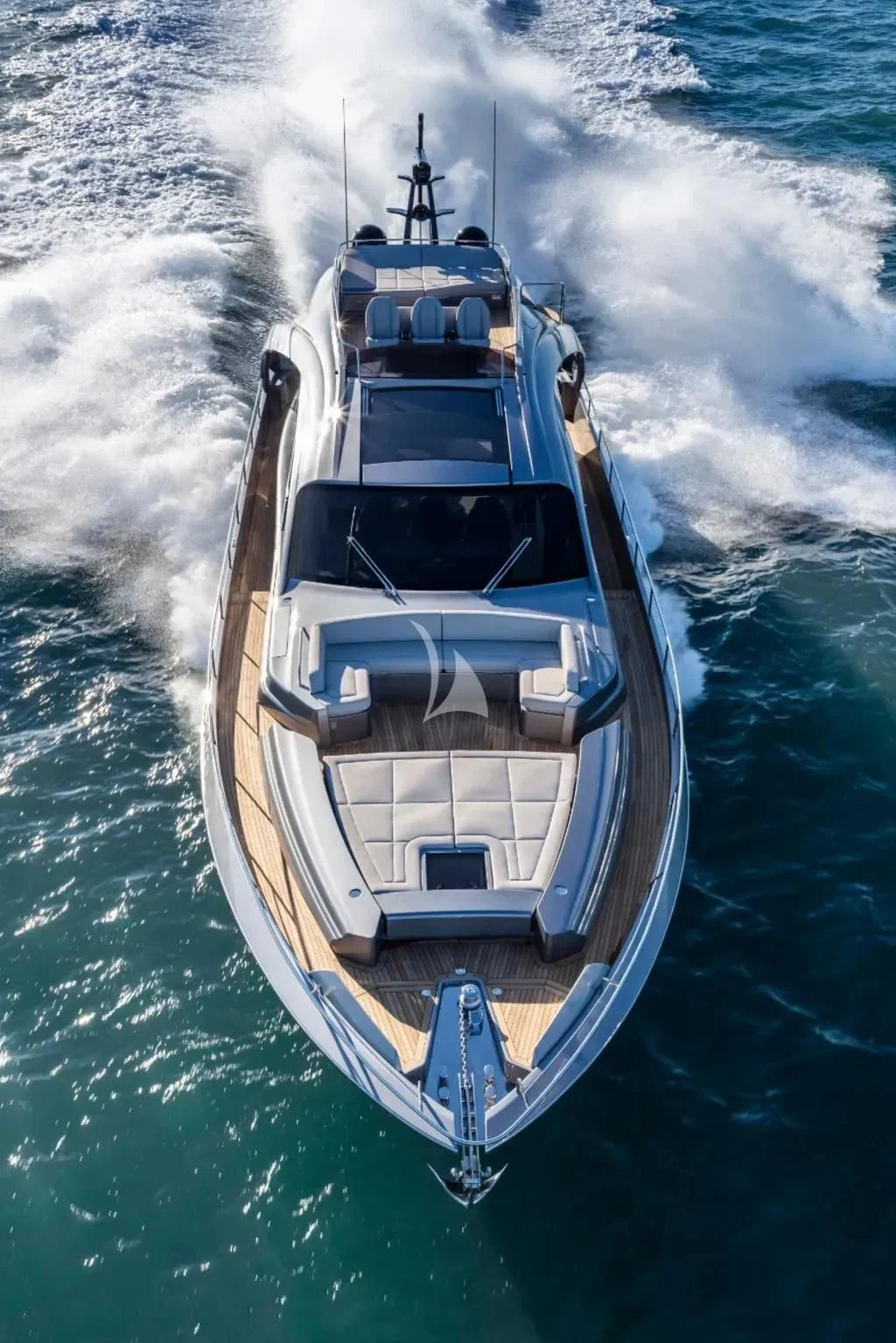 a boat on the water aboard CHERRY Yacht for Charter