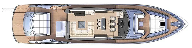diagram aboard CHERRY Yacht for Charter