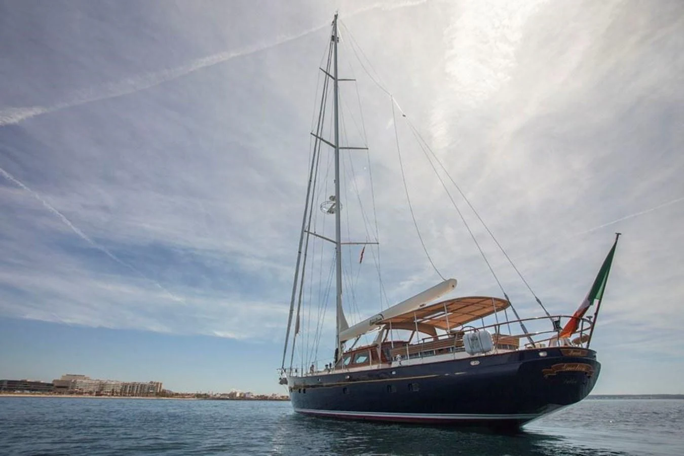 a boat on the water aboard SWEET EMOTION Yacht for Sale