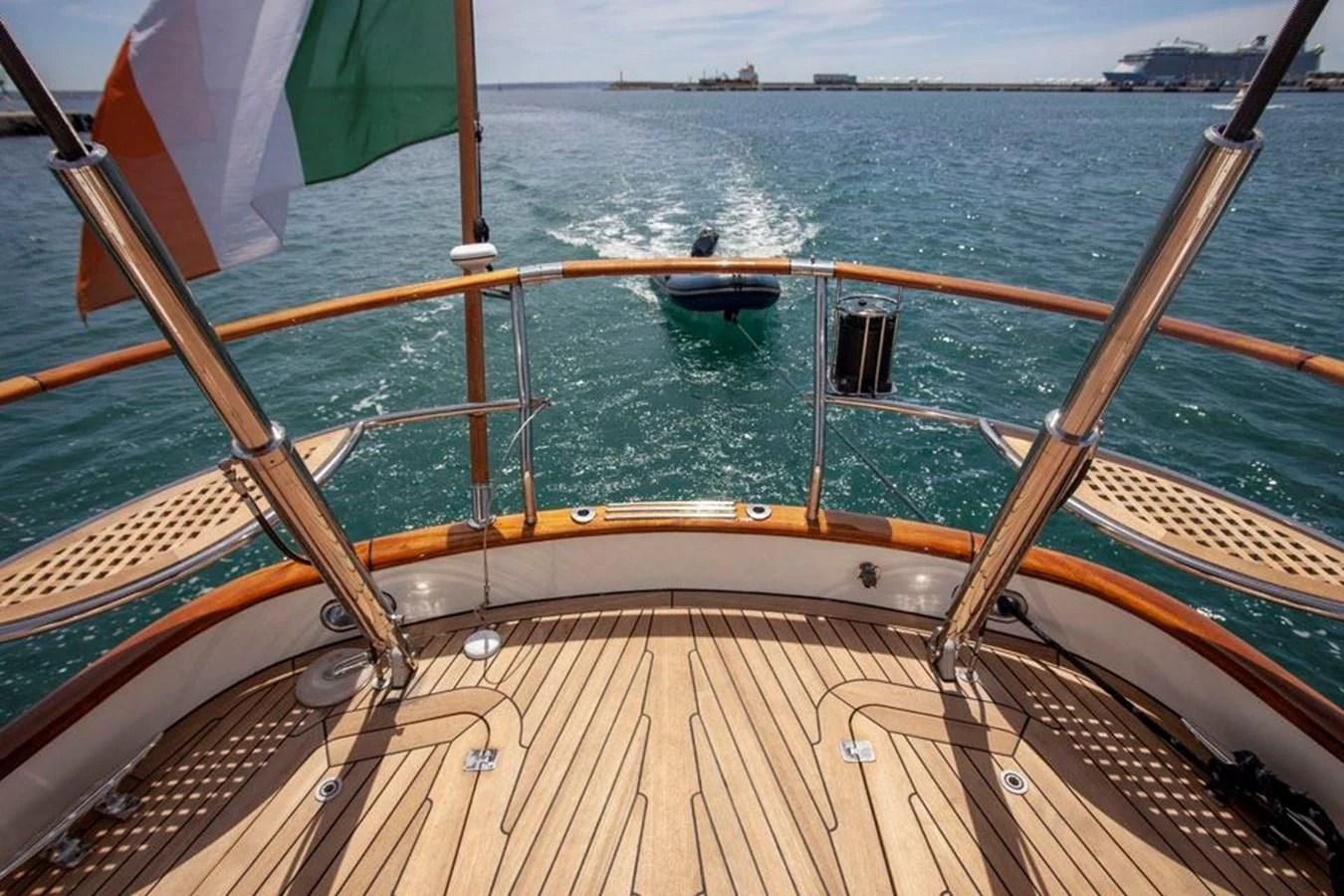 a boat on the water aboard SWEET EMOTION Yacht for Sale