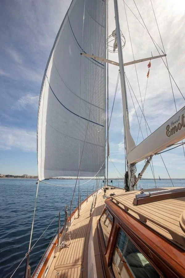 a boat on the water aboard SWEET EMOTION Yacht for Sale