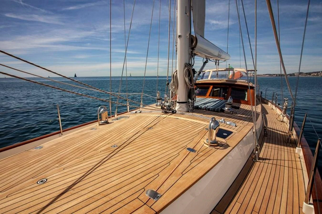 a boat on the water aboard SWEET EMOTION Yacht for Sale