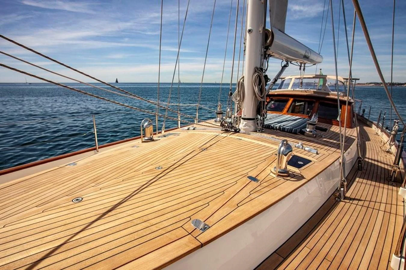 a boat on the water aboard SWEET EMOTION Yacht for Sale