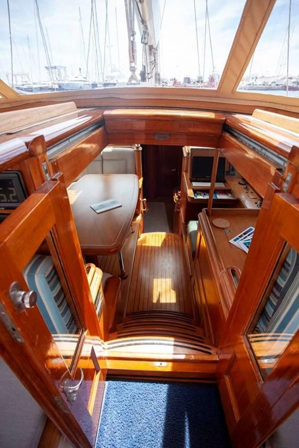 the inside of a church aboard SWEET EMOTION Yacht for Sale