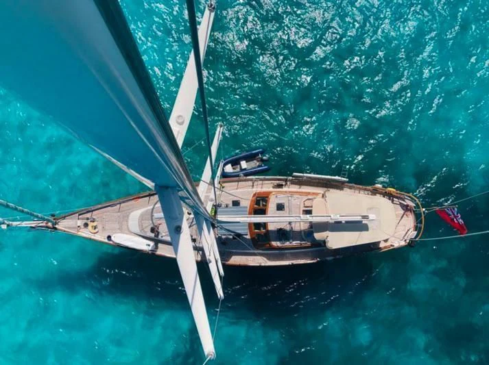 a boat in the water aboard SWEET EMOTION Yacht for Sale