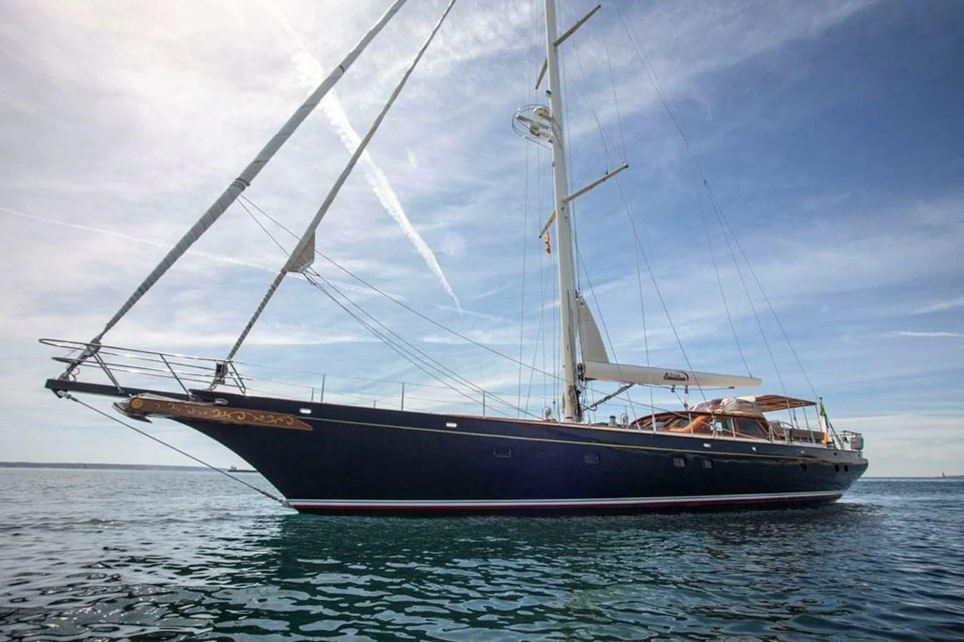 a boat on the water aboard SWEET EMOTION Yacht for Sale