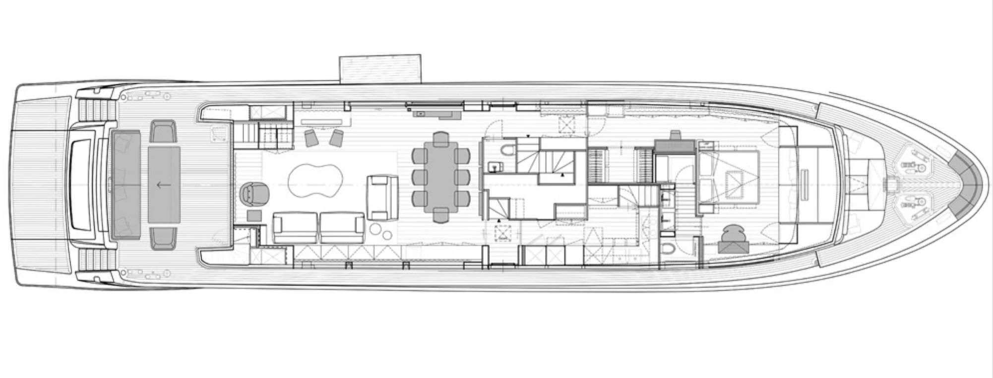 diagram, engineering drawing aboard PARALOS Yacht for Charter