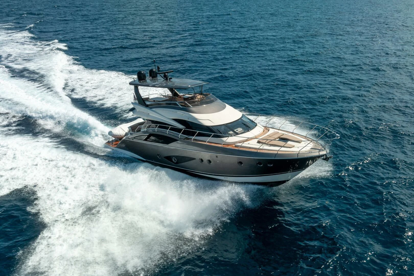 a boat on the water aboard PARALOS Yacht for Charter