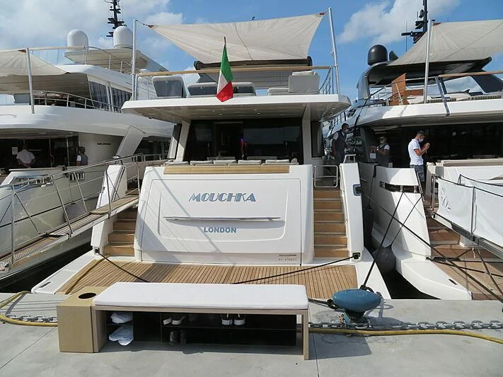 a boat on the water aboard PARALOS Yacht for Charter