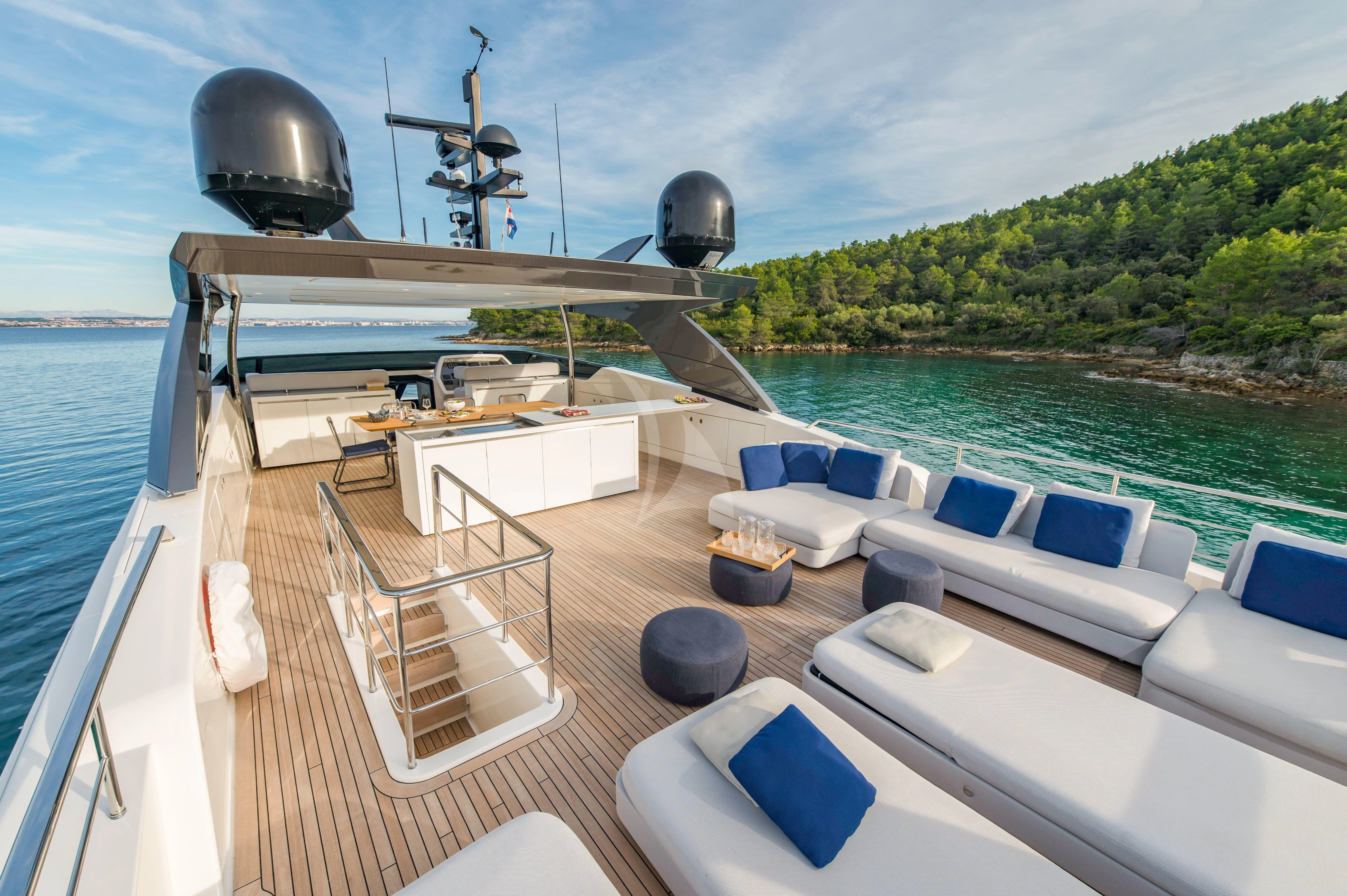a boat on the water aboard PARALOS Yacht for Charter